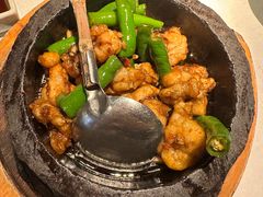石锅杭椒牛蛙-桂满陇-西湖船宴(西单大悦城店)