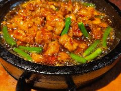 酱爆石锅蛙-绿茶餐厅(蓝色港湾店)