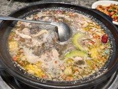 石橄榄脆皮鸡煲-野迹·石橄榄鸡·烧烤(新洲店)