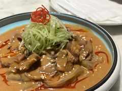 芝麻牛肉拉皮-青雅中餐厅(大连金石滩绿发希尔顿度假酒店)