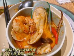 海鲜冬阴功汤-CHINCHIN 青青·泰国料理(万象食家店)