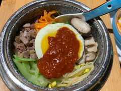 -明洞阿姨·韩式酱蟹烤肉·创意料理(三元桥店)