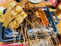 -路边摊小炉子烧烤