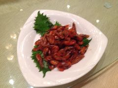 油爆虾，味道有点怪-唐宫海鲜舫