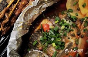 Copper Foil Carp with Soft Tofu