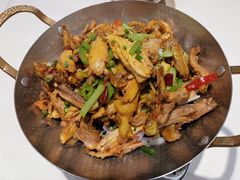 干锅手撕鸡-澎湖湾农家菜(八一路楚天府店)