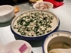 沙葱拌豆腐-宁夏国强手抓羊肉·清真菜(未央路凤三店)