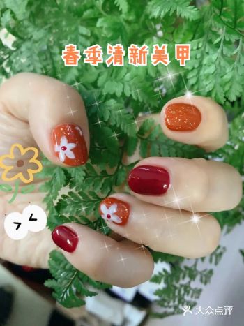 春暖花开，生机勃勃 来一款属于春天的美甲 由于经常做