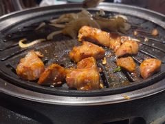 -明洞阿姨·韩式酱蟹烤肉·创意料理(三元桥店)