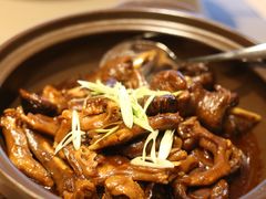 花菇煲狮头鹅掌翅煲-金海华·悦食东方(苏州中心商场店)