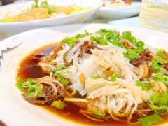葱油毛肚-良师门滨海人家·海鲜·家常菜(滨海城店)