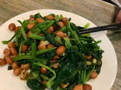 果仁菠菜-玫瑰红烤羊排(北新桥三条店)