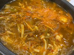 辣牛肉汤-海兰江石锅饭(水上店)