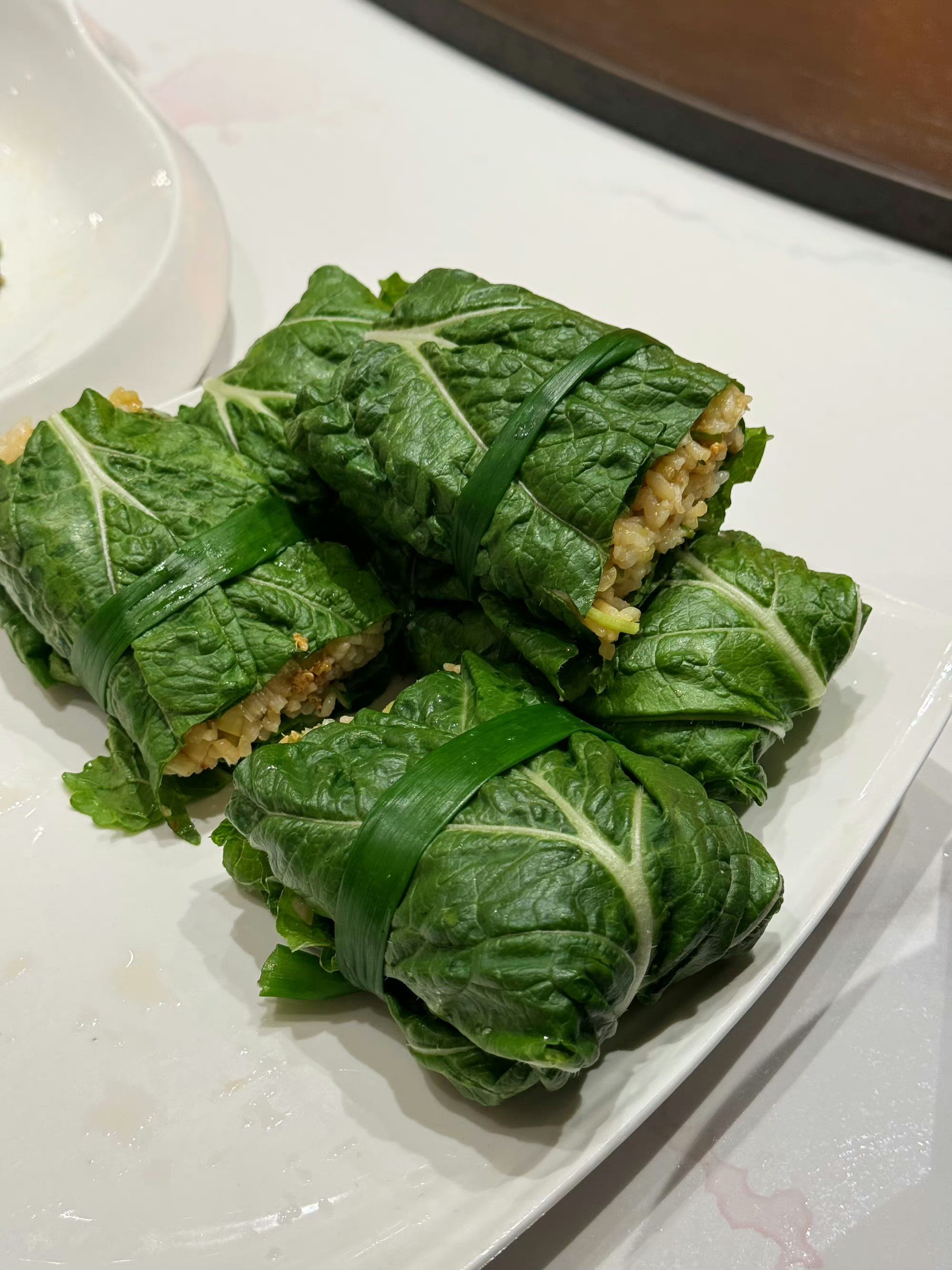 来长春了,第一次吃到东北的菜包饭