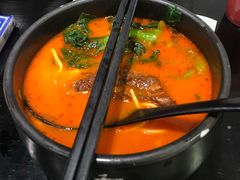 香草番茄汤.猪软骨面-和府捞面(东直门银座店)
