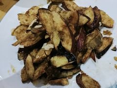 杏香杭茄子-良师门滨海人家·海鲜·家常菜(滨海城店)