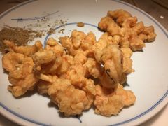 炸灯笼红虾仁-日丰园海肠水饺·老字号大连海鲜(和平广场店)