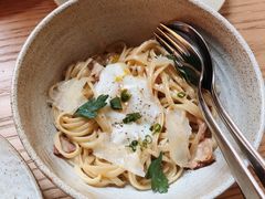 奶油培根半熟蛋意面-EN SPACE恩空间