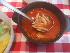 莜面鱼锅蕃茄酸汤-西贝莜面村(上海百联西郊店)