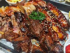 德克萨斯BBQ烤猪排骨套餐-Gray Whale 灰鲸餐厅(北美N1店)