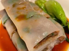 葱菜香茜牛肉肠粉-金悦轩海鲜酒家(拱北店)