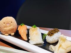 炙烤帝王鲑肚腩寿司-初花·日本料理