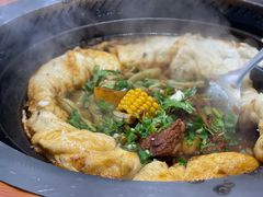 脊骨芸豆锅-满兴咱妈烀饼铁锅炖(兰州北街店)