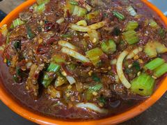 牛肉炒米粉中辣-玲玲米粉·新疆现炒米粉(大十字总店)