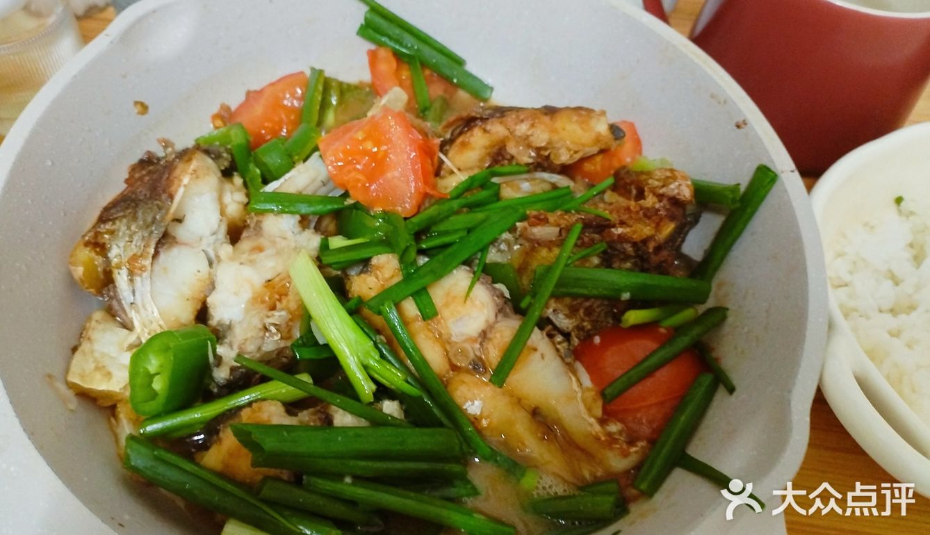 做了一顿家常便饭，赞❗番茄🍅鱼❗