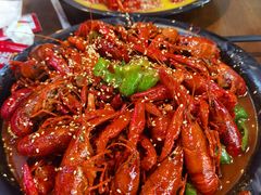 招牌十三香小龙虾-老谭虾王蟹皇·龙虾·烧烤(蝴蝶湾店)