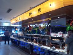 自助取餐区-青岛蓝海大饭店·爱琴海自助餐厅(崂山店)