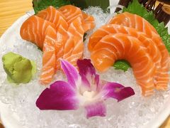 三文鱼刺身-百万叔