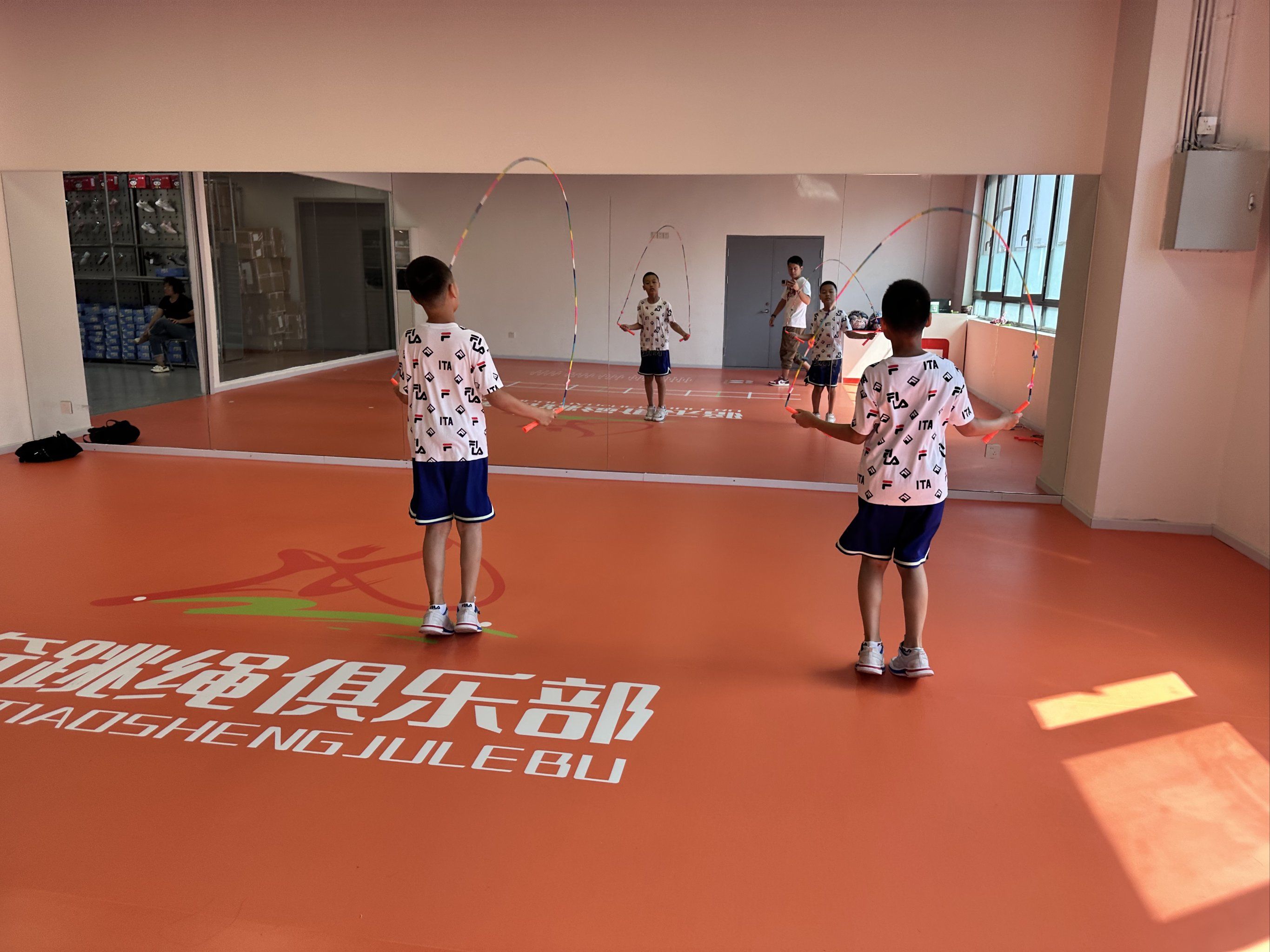 」
我家宝贝参加绳奇跳绳少儿培训后