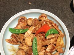 春笋烧口蘑-北平盛世·新京菜·北京烤鸭(劲松·双井店)