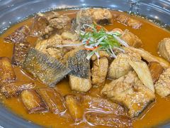 招牌葱烧大鲁鱼-真味海鲜坊