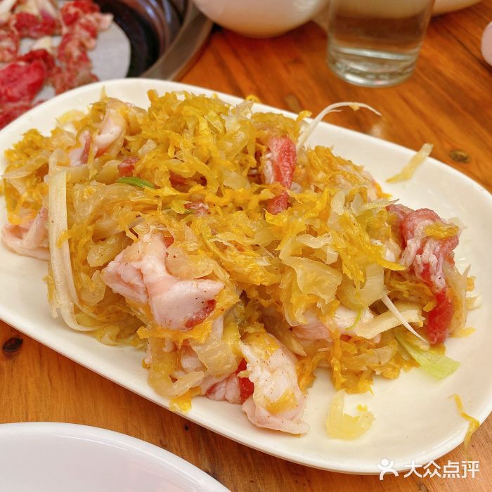齐齐哈尔烤肉·涮羊肉(光华中心店)猪肉酸菜图片