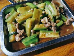 丝瓜炒鸡杂-新湖烧鸡(光明店)