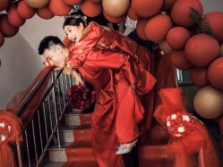 点击看大图 -藤薰定制中式嫁衣礼服旗袍店