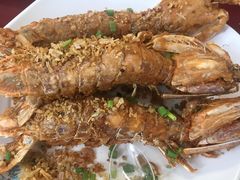 -班赞海鲜市场胖阿姨加工点