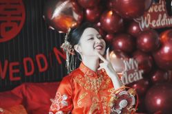 -懿沉香中式嫁衣礼服秀禾服龙凤褂马来褂旗袍总店