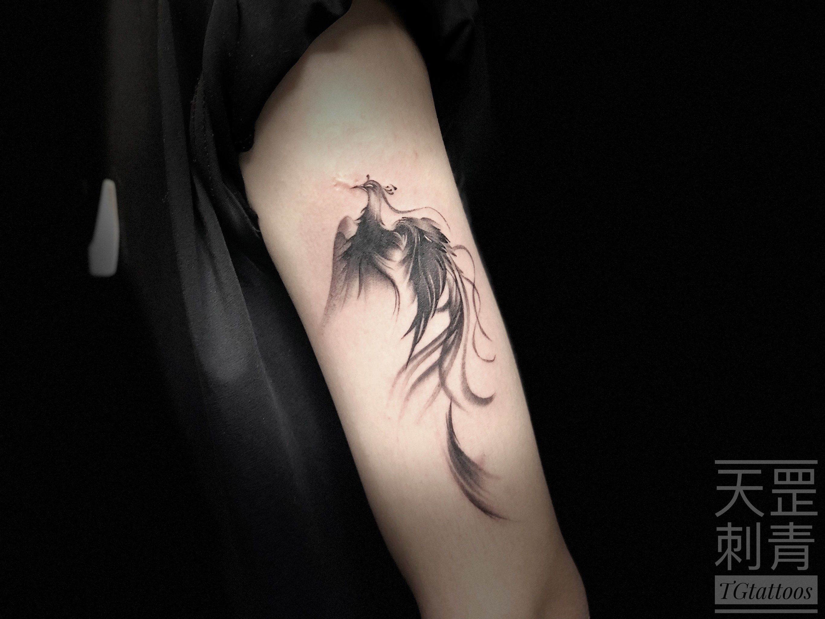 独一无二纹身设计~与凤行