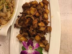 馕丁炒烤肉/份-楼兰印象(朝外店)