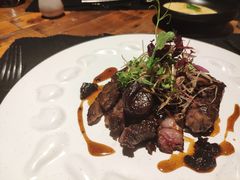 烤肋眼牛排配红酒小洋葱-AZUL by FUEL蓝色·法式酒馆(琶醍店)