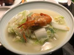 邬山腐皮杭白菜-老头儿油爆虾(星光一期店)