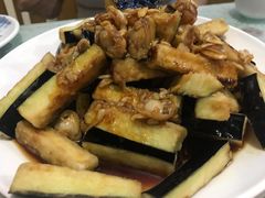 蛤蜊肉拌茄子-华春餐馆(鱼山路店)