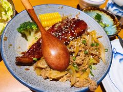 牛肉鳗蒲烧双拼饭-渔寿司·日本料理(艾尚天地店)