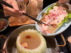 -得意咚瓜·顺德鱼生·冬瓜盅火锅