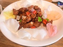 虾片酥排骨-兰桂坊·花园餐厅(西湖店)