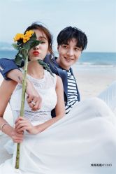 俏皮可爱-巴黎婚纱摄影工作室