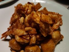 梨球果仁虾-小吊梨汤·北京菜·烤鸭(鸟巢店)